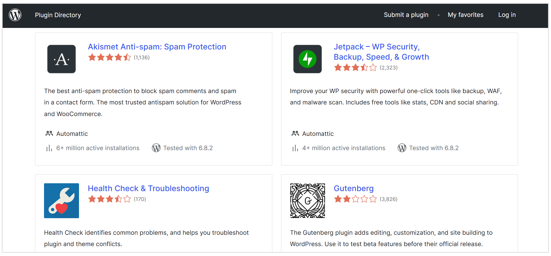 Wordpress eklenti kütüphanesi